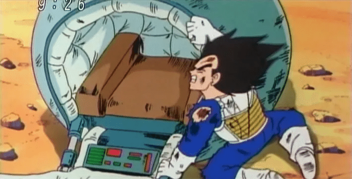 ドラゴンボール ベジータ 痛い