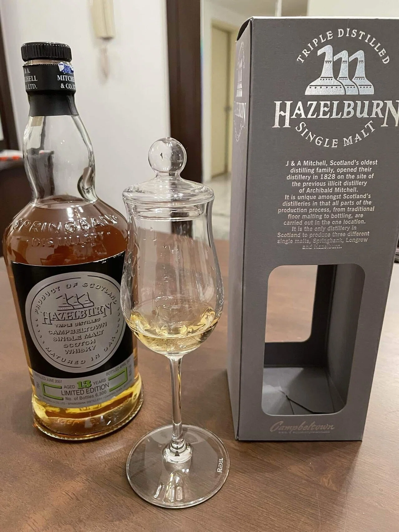 Hazelburn 13年 Limited Edition (ABV 48.6%)｜Joe