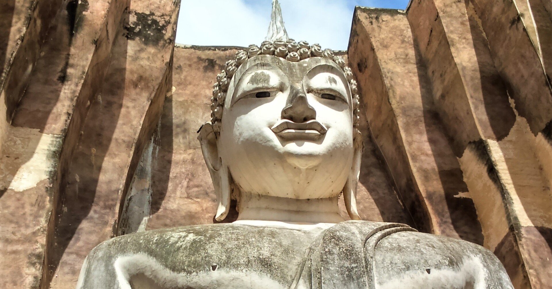 東南アジアの風景 (22) タイ｜スコータイ遺跡の巨大仏｜Katy