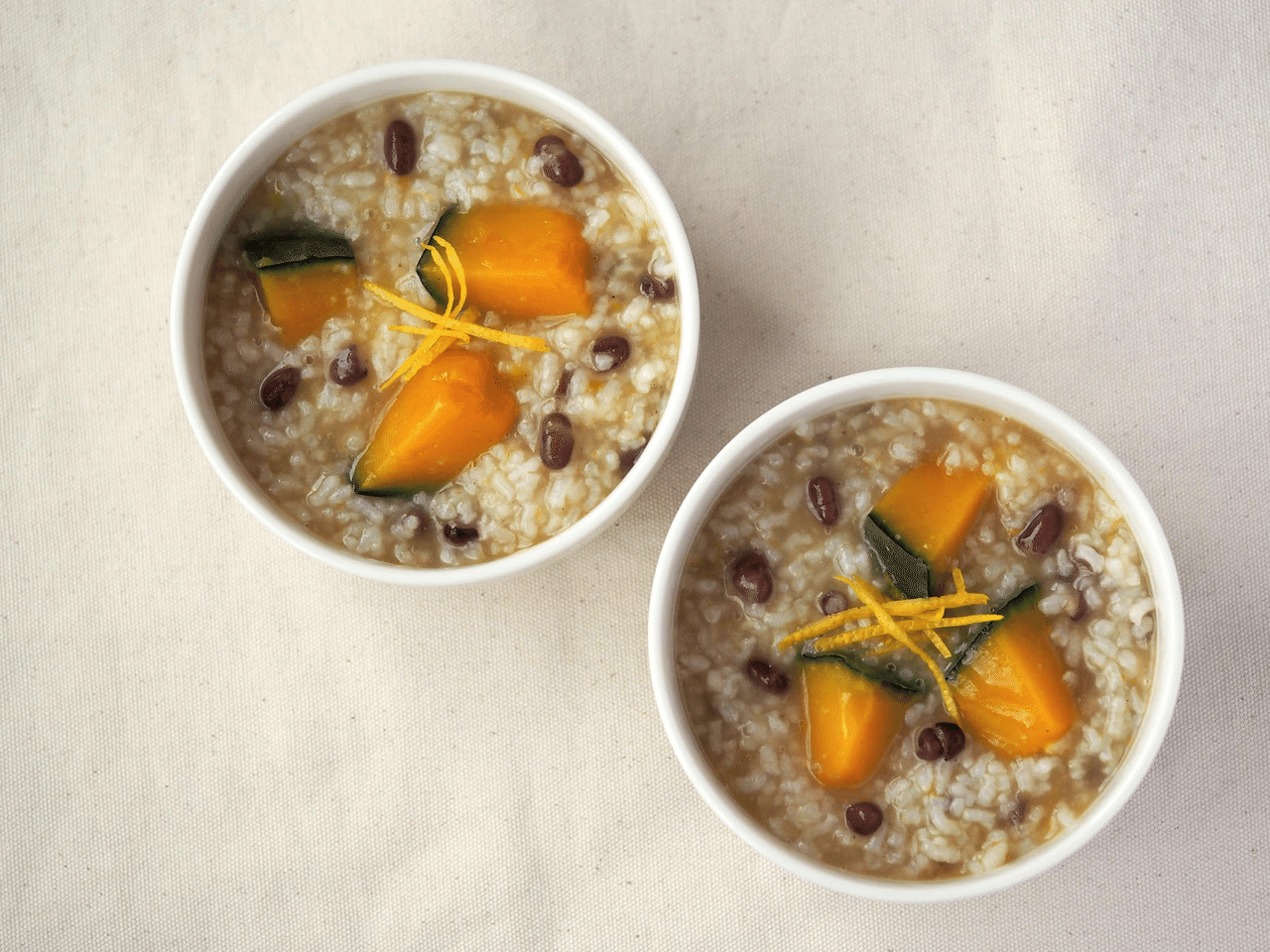 生米からつくる かぼちゃとあずきのいとこ粥 のレシピ 素材の甘みが引き立つ ぽっかぽかの冬至粥 お粥研究家 鈴木かゆ Note 生米からつくる かぼちゃとあずきのいとこ粥 のレシピ 素材の甘みが引き立つ ぽっかぽかの冬至粥 お粥研究家 鈴木かゆ Note