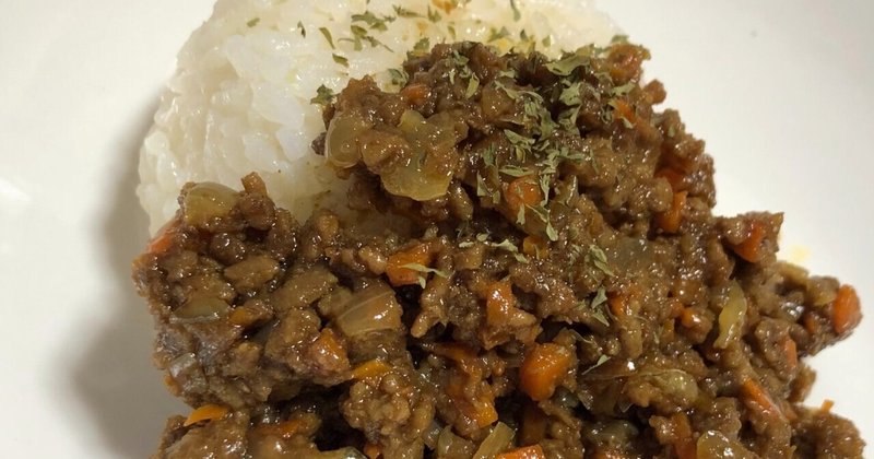 簡単ドライカレー！