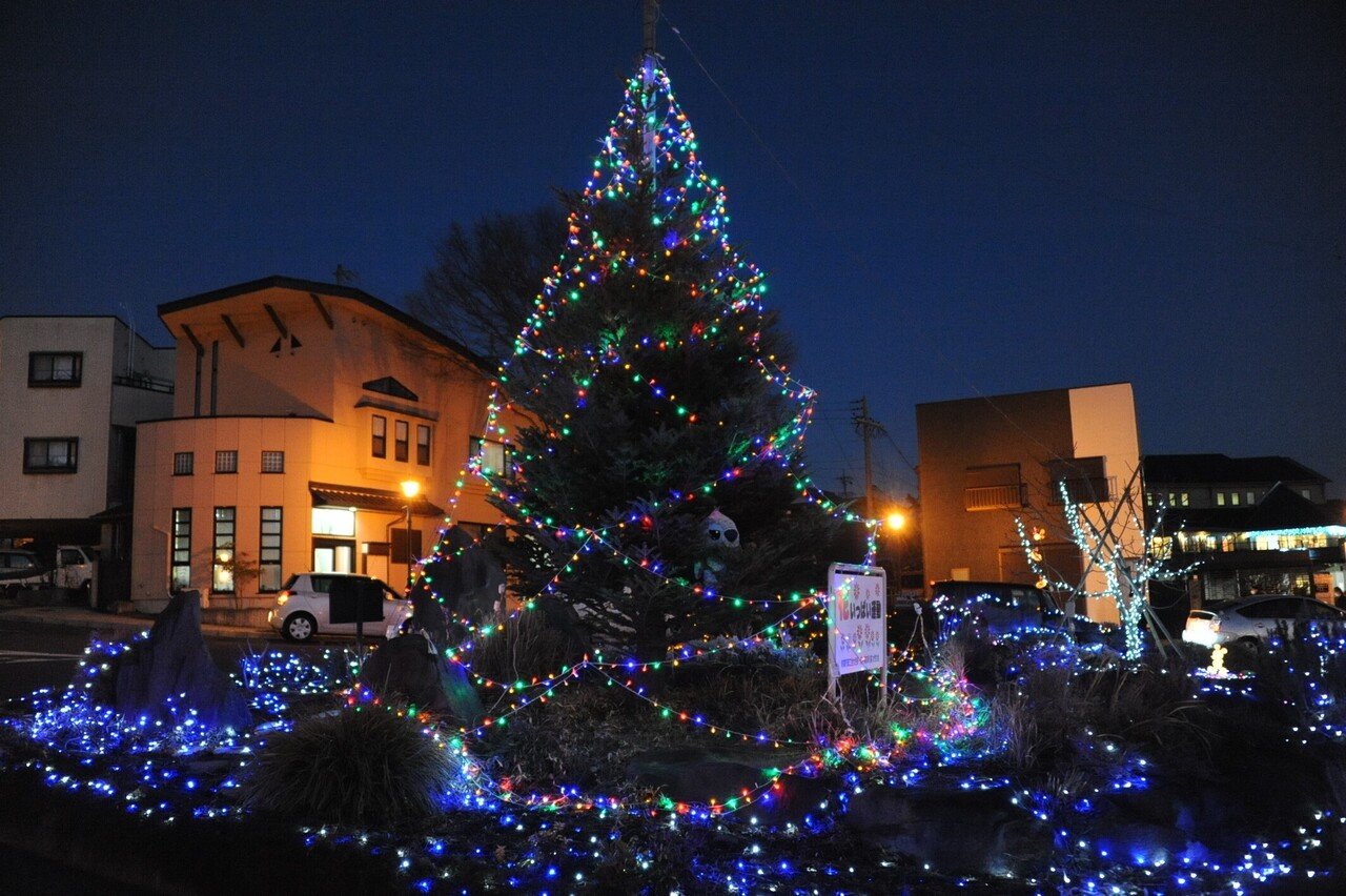 ほどよく田舎 のクリスマス イルミネーション綺麗だよ 長野県東御市 公式