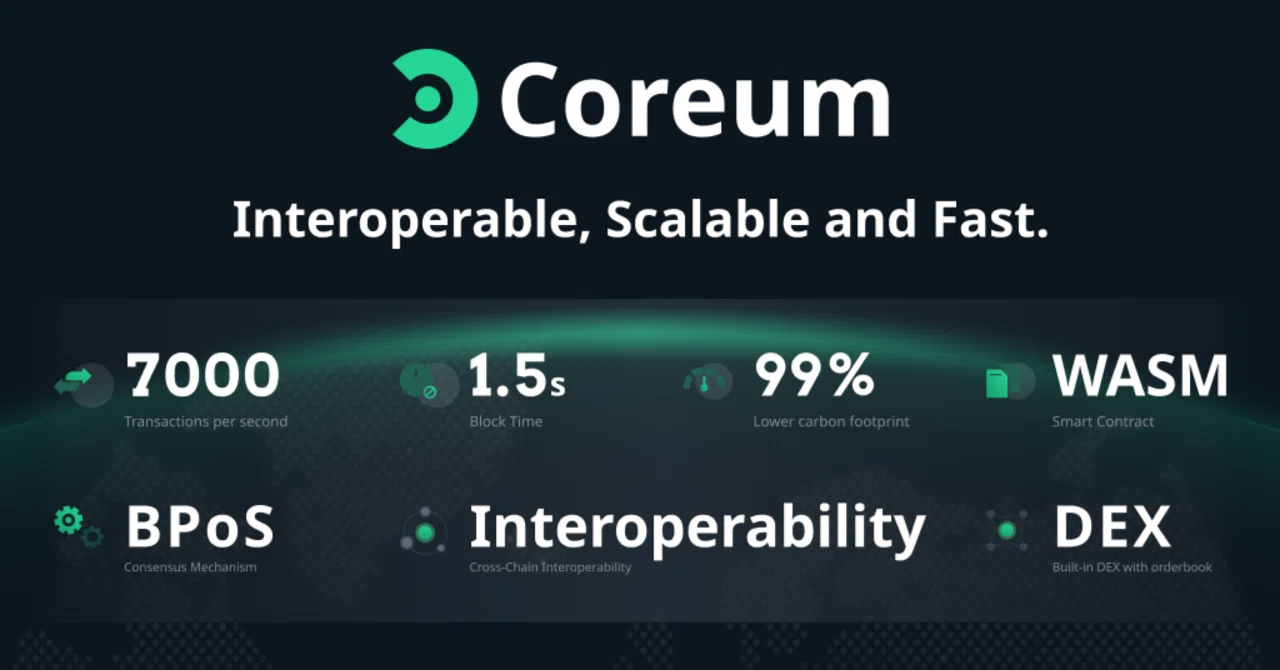 Coreum: A Modern Layer-1 Blockchain — Fast and Smart 翻訳｜F-パンドミさん