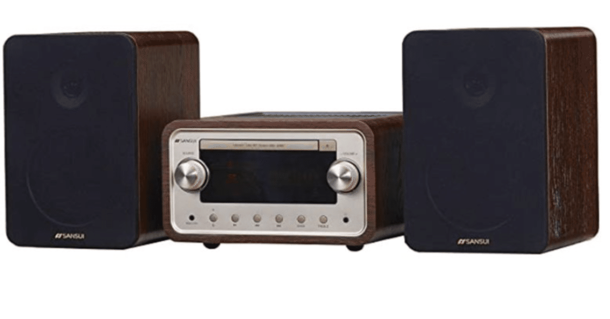 SANSUI 真空管ハイブリッドアンプ搭載CDステレオシステム SMC