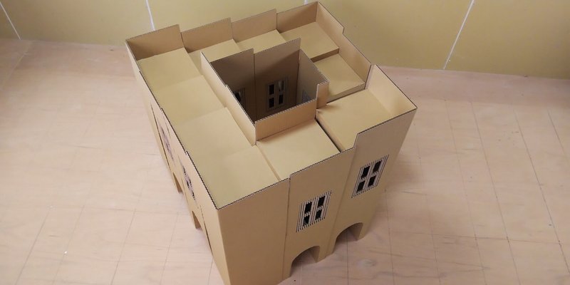段ボール工作 侍さん ダンボールクリエイター Cardboard Creator Samuraisun Note