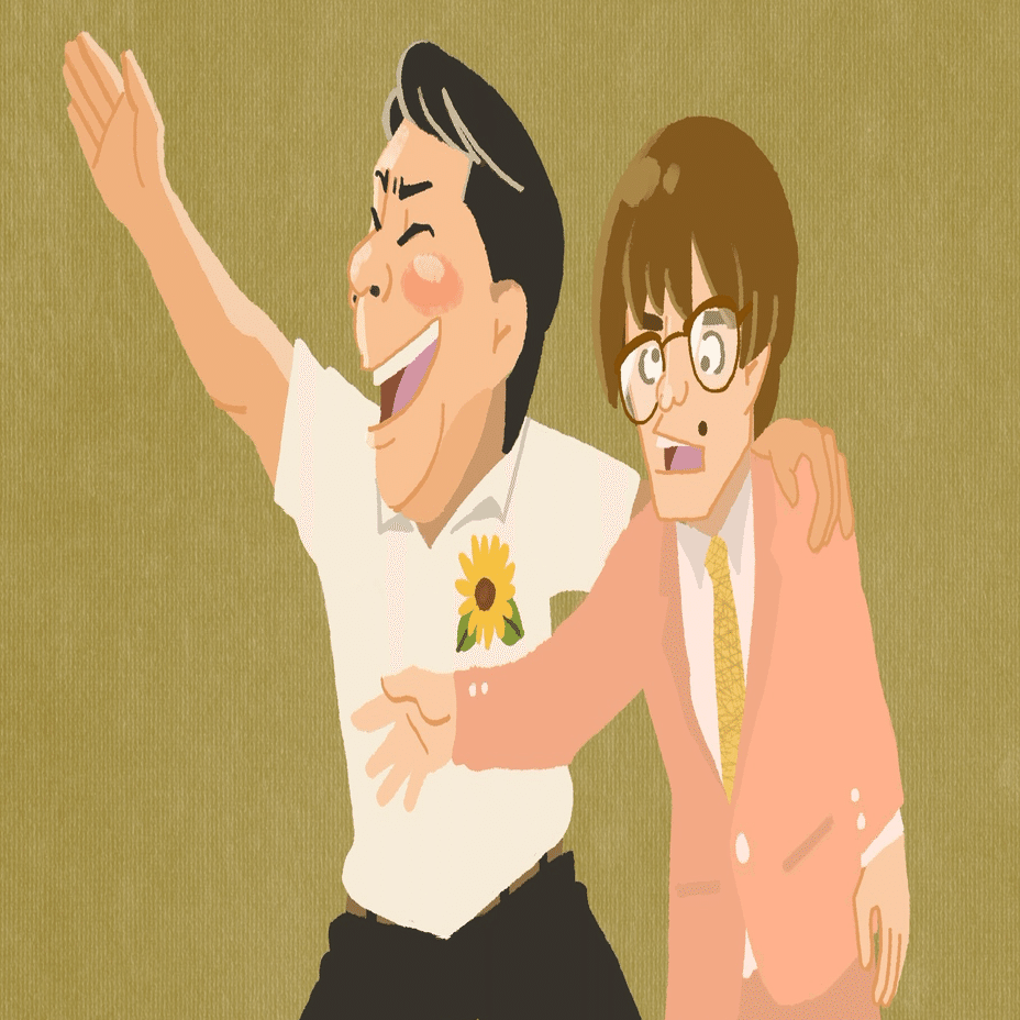 M-1のファイナリストの似顔絵を描き切った話｜azusa kuroki