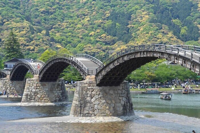 金帯橋 写実画と装飾画 動画あり アートジャム水彩画 石神久資 Note