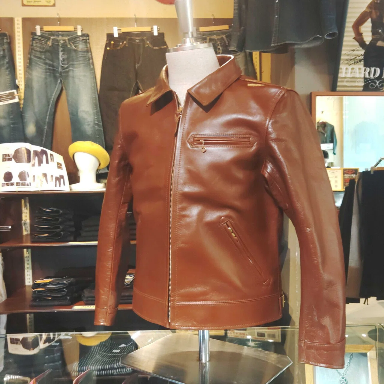 FLAT HEAD 神宮前店】～ブラウンのレザージャケット登場です～｜THE 