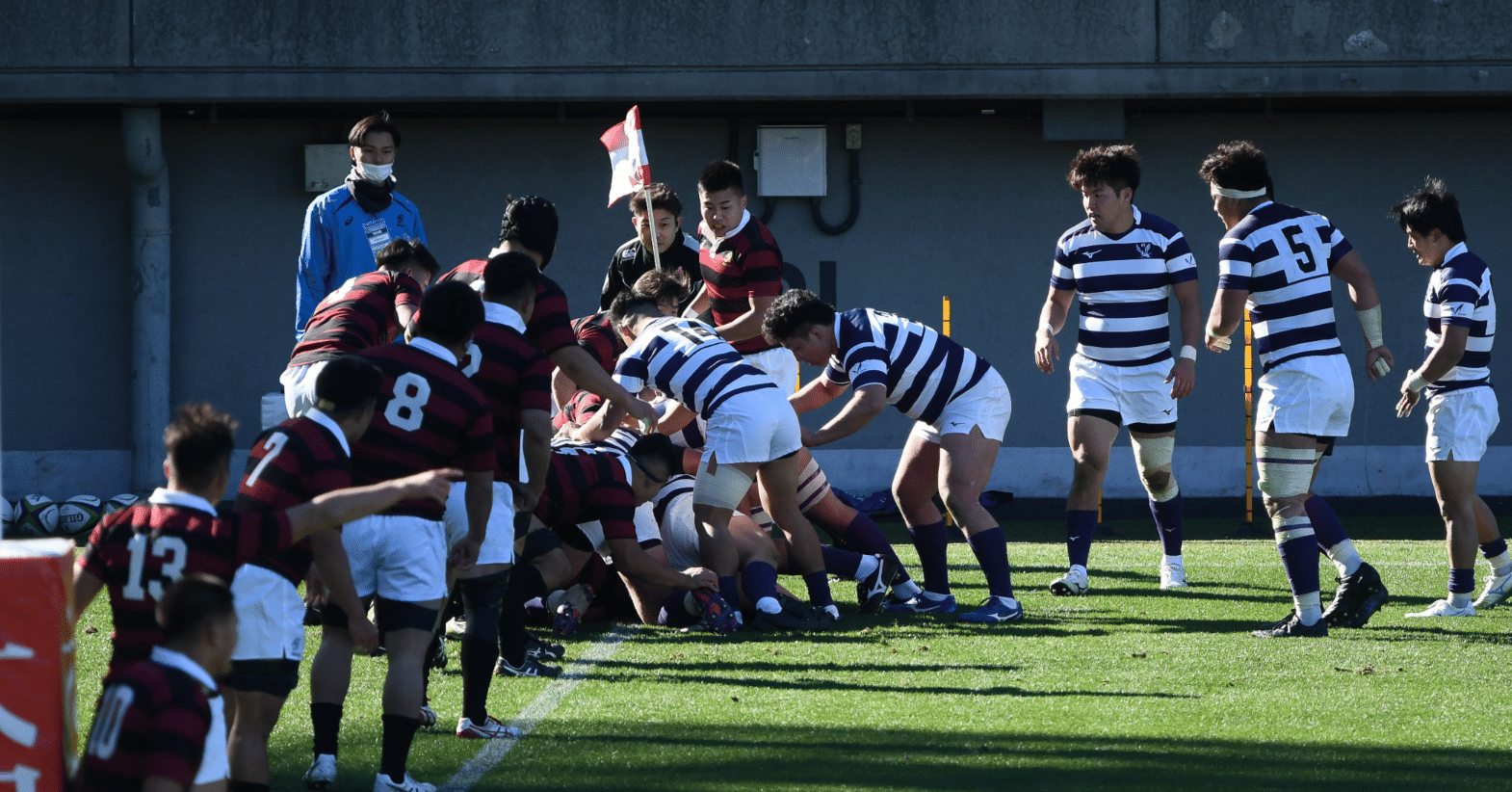 ミスの代償 ラグビー大学選手権準々決勝 早稲田大学対明治大学 12月26日 Hla0048 Note