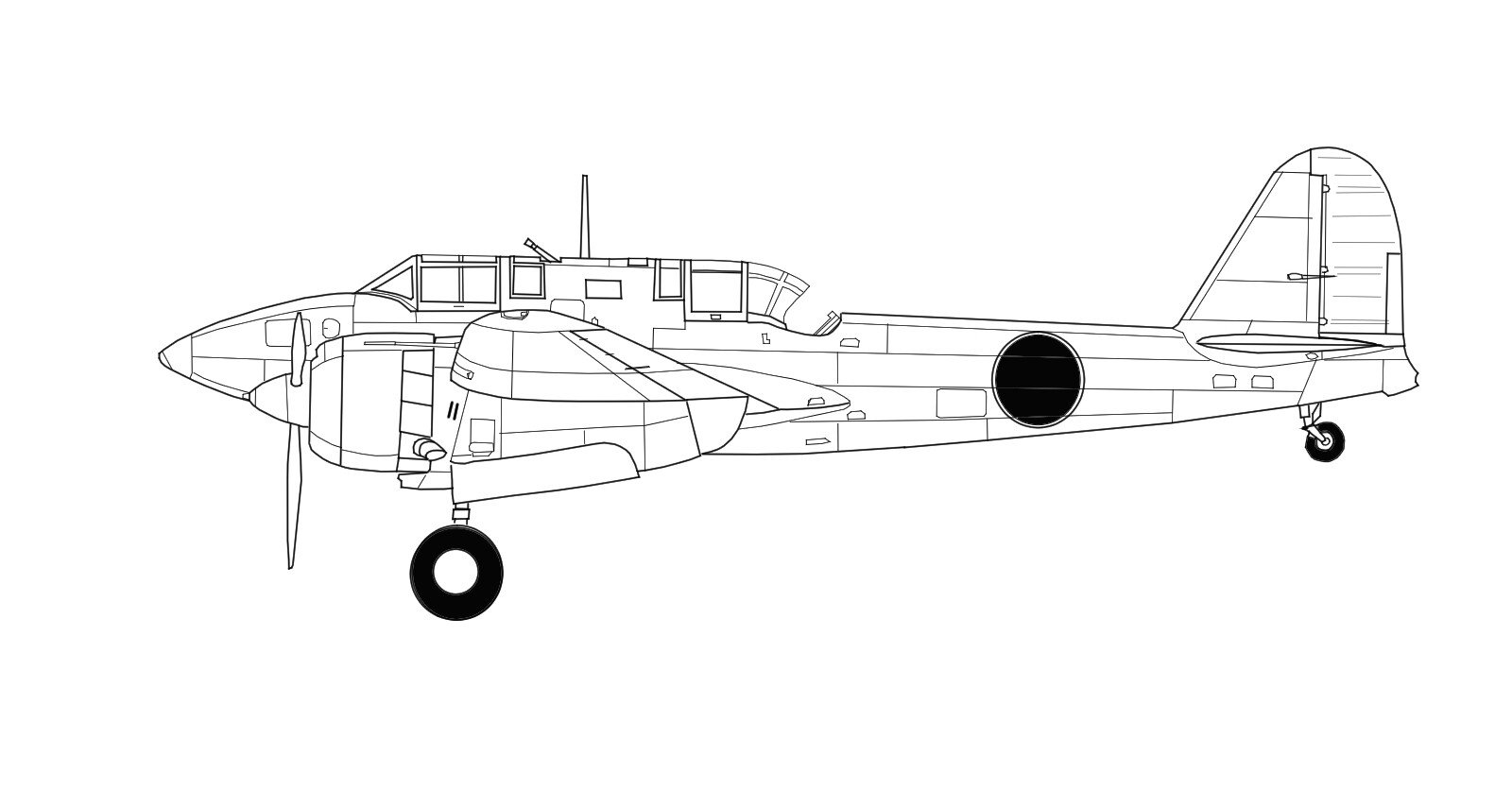 川崎 二式(複座)戦闘機「屠龍」(1943）｜Gustav Papa