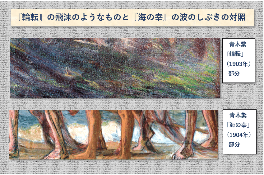 青木繁、【夕焼けの海】、豪華・希少画集画、新品高級額・額装付 青木繁、【夕焼けの海】、豪華・希少画集画、新品高級額・額装付