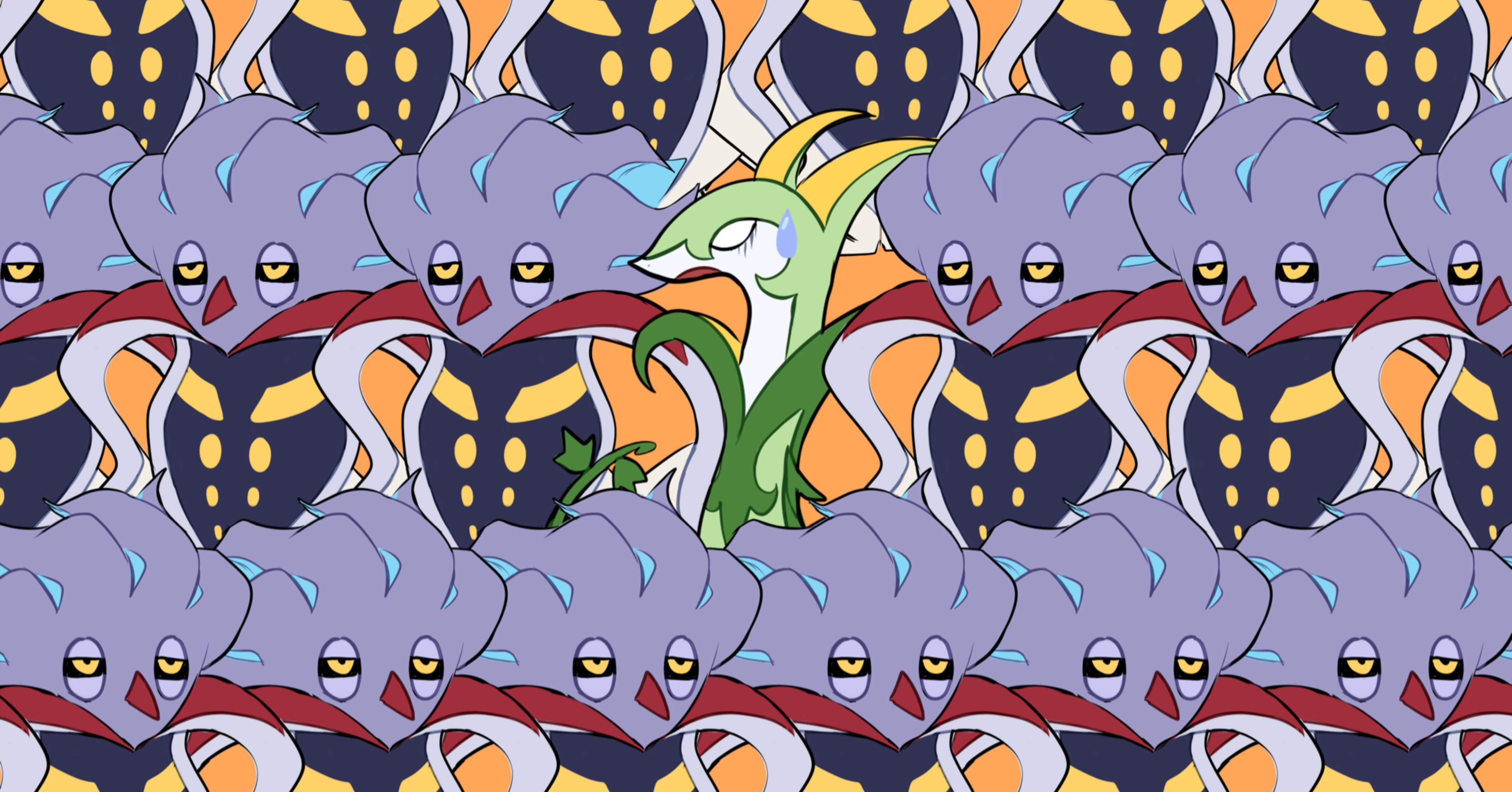 何故か増えるイカ 種族統一でカラマネロ統一を約1年半やってとか 餅田 Note