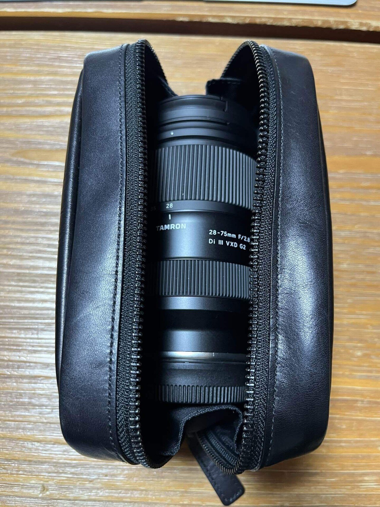 さえら　ポーチ drip 【宮永えいとコラボ】レザースクエアポーチ - Sサイズの
