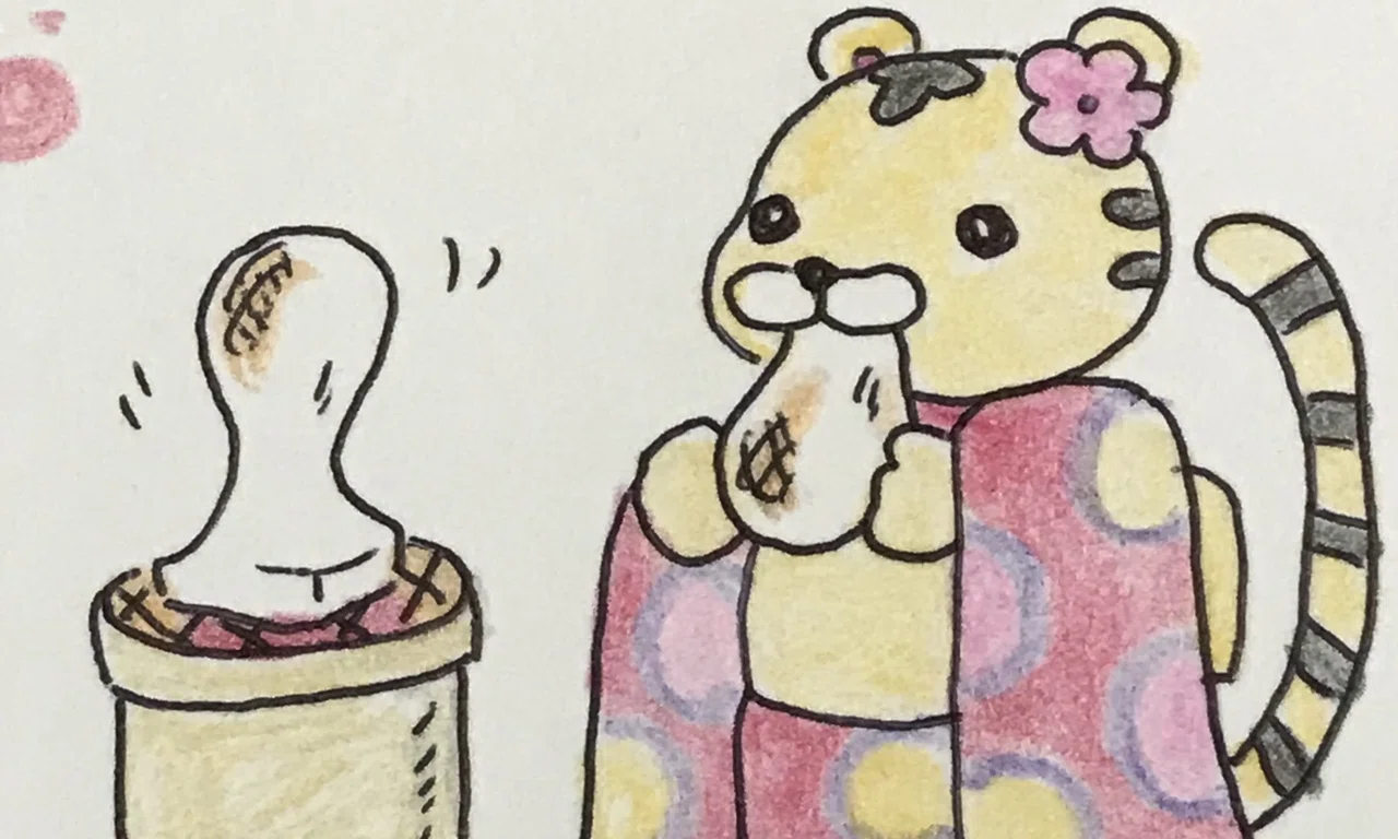昨日は年賀状をせっせと 絵は描き終わりましたが 相手へのメッセージや宛名はまだ もうちょい4コマの続き遅れます ちょっとネコかクマっぽい虎の子 になってしまいましたが まあいいかー 全体はお正月にお見せ らくぼろ Note