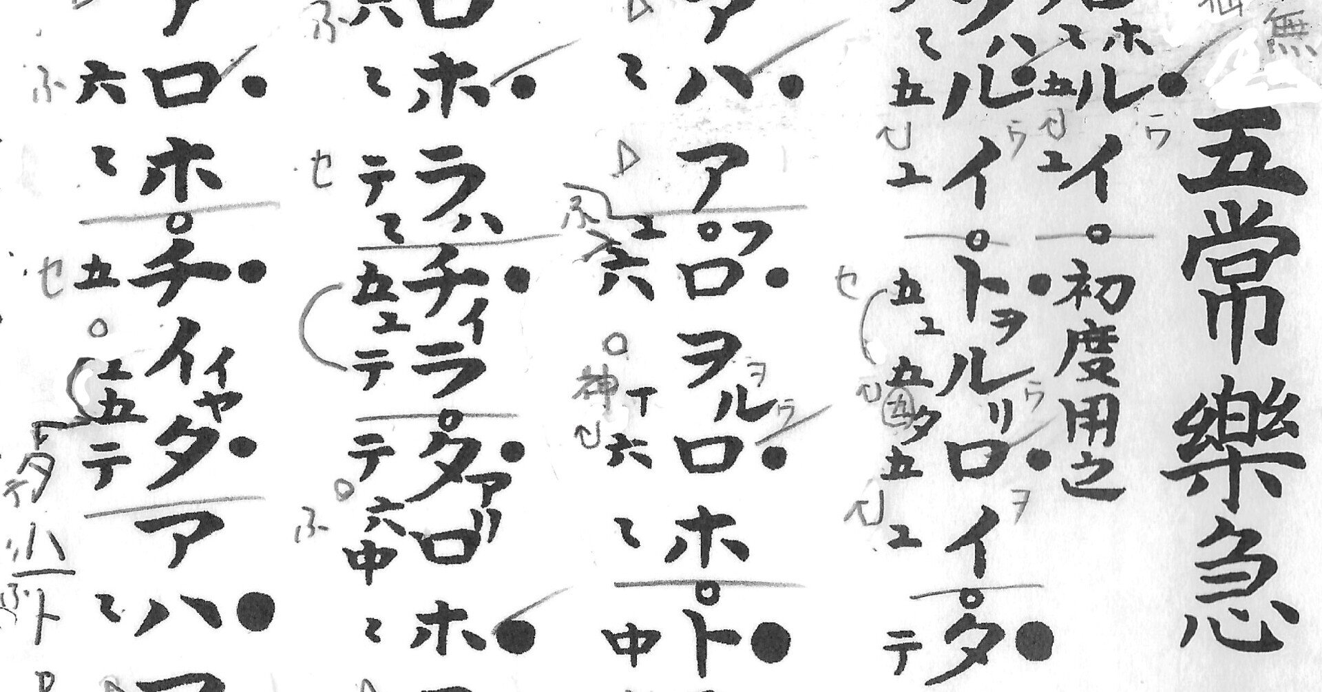 雅楽・龍笛【五常楽 楽譜詳説】指押さえ動画付き｜奥井凛＠色×音