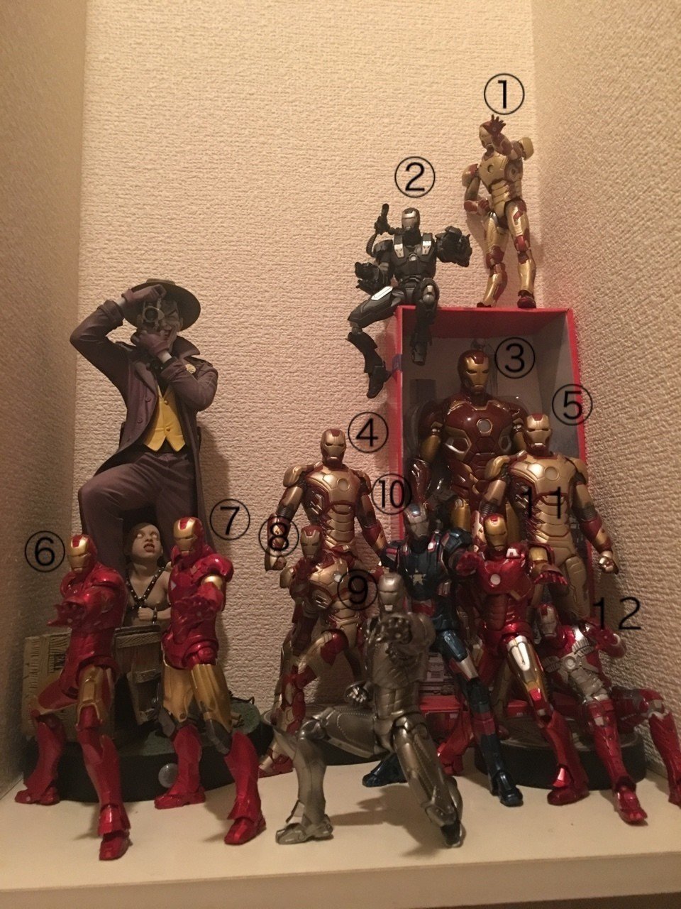 アイアンマンだらけのスペースにもういっちょ追加する。｜ライス定食