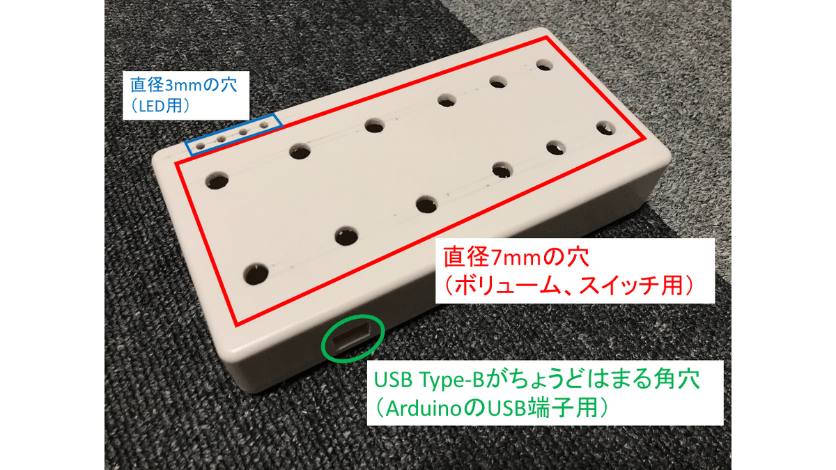 穴あけ