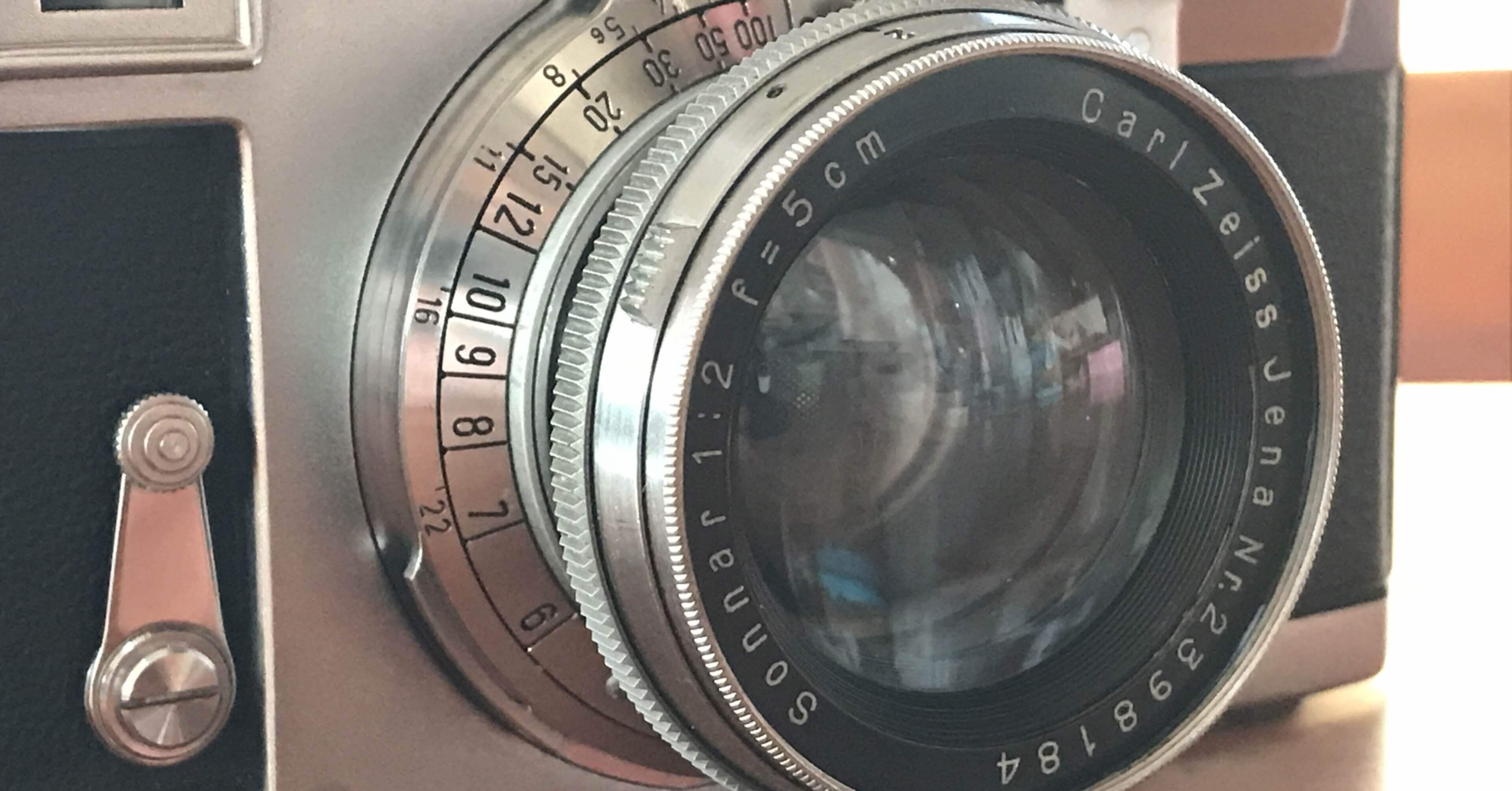 生活とフィルム】大好きなレンズ#4 Carl Zeiss Jena Sonnar 1:2 f=5cm