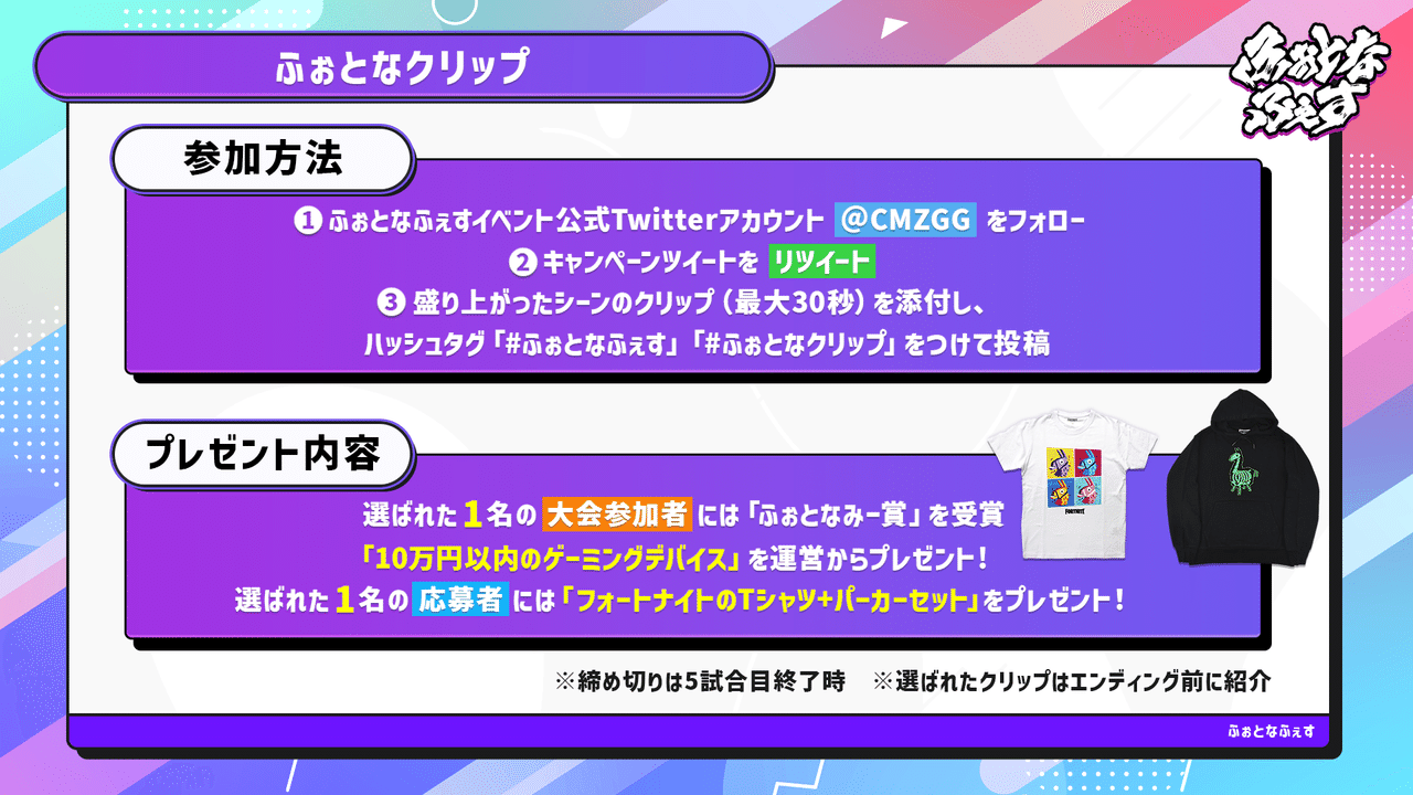 12 29 水 開催 フォートナイト大規模カジュアルイベント ふぉとなふぇす 概要 超滅 Note