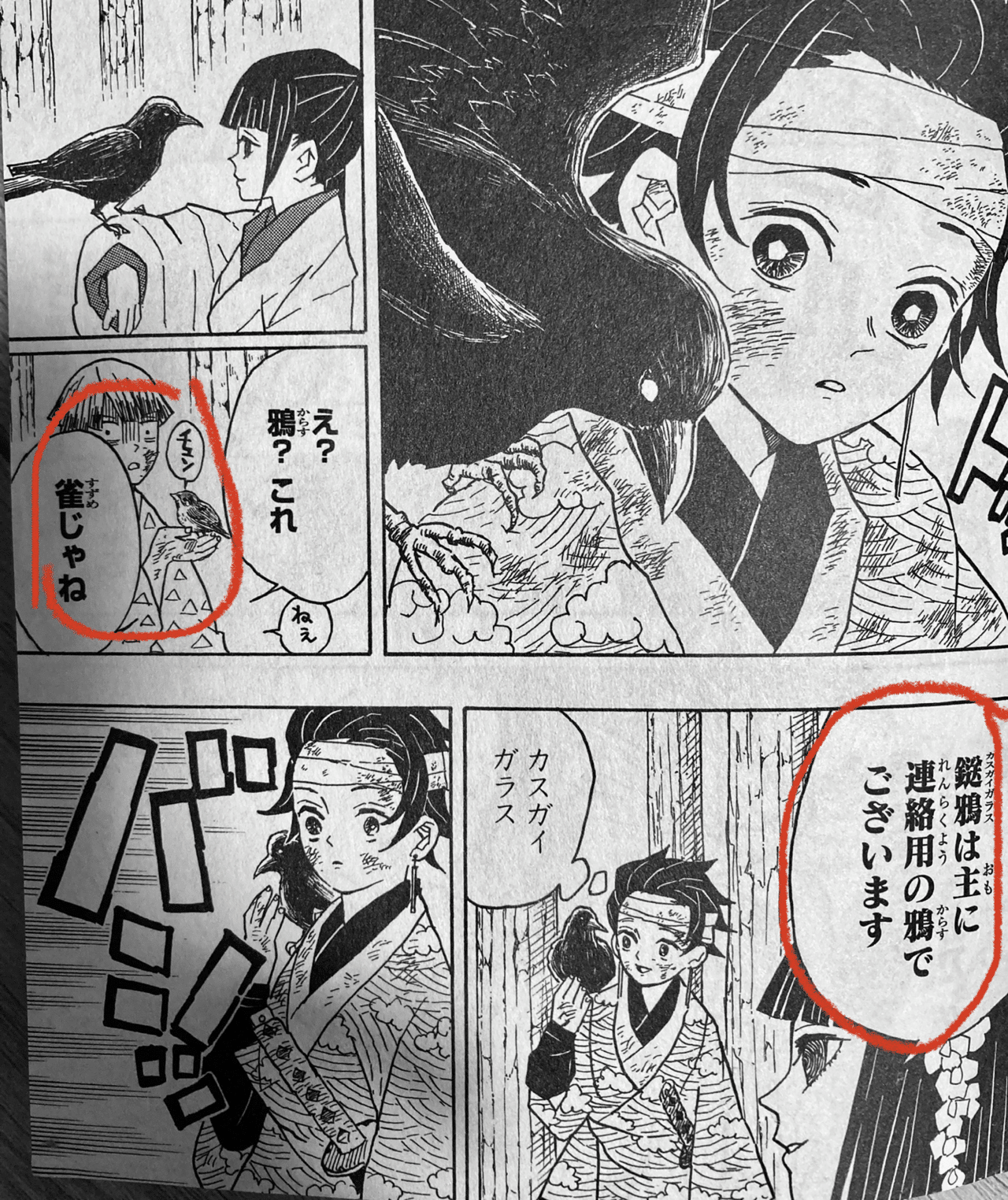 鬼滅の刃 なぜ善逸の鎹鴉が雀 チュン太郎 だったのか 鬼滅のリッペちゃん Note