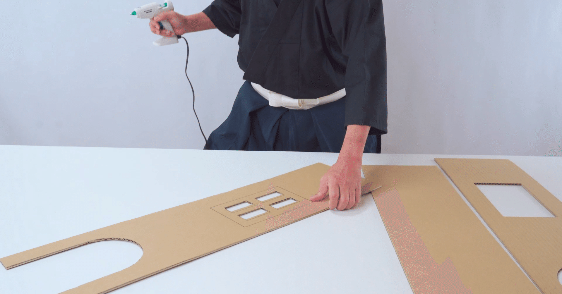 トリックアート 無限階段の作り方 How To Make Infinite Stairs 侍さん ダンボールクリエイター Cardboard Creator Samuraisun Note