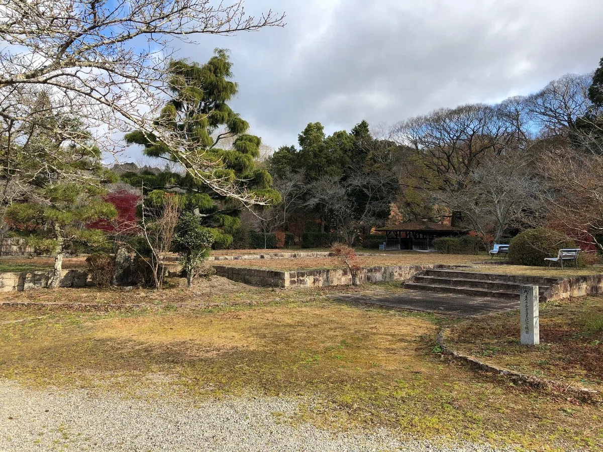 柳生藩陣屋跡遺構_柳生街道
