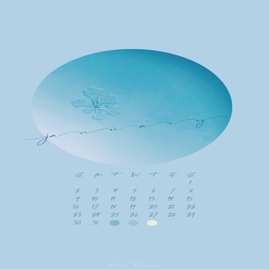 Ipad Iphone壁紙カレンダー無料プレゼント Hello Planner Note