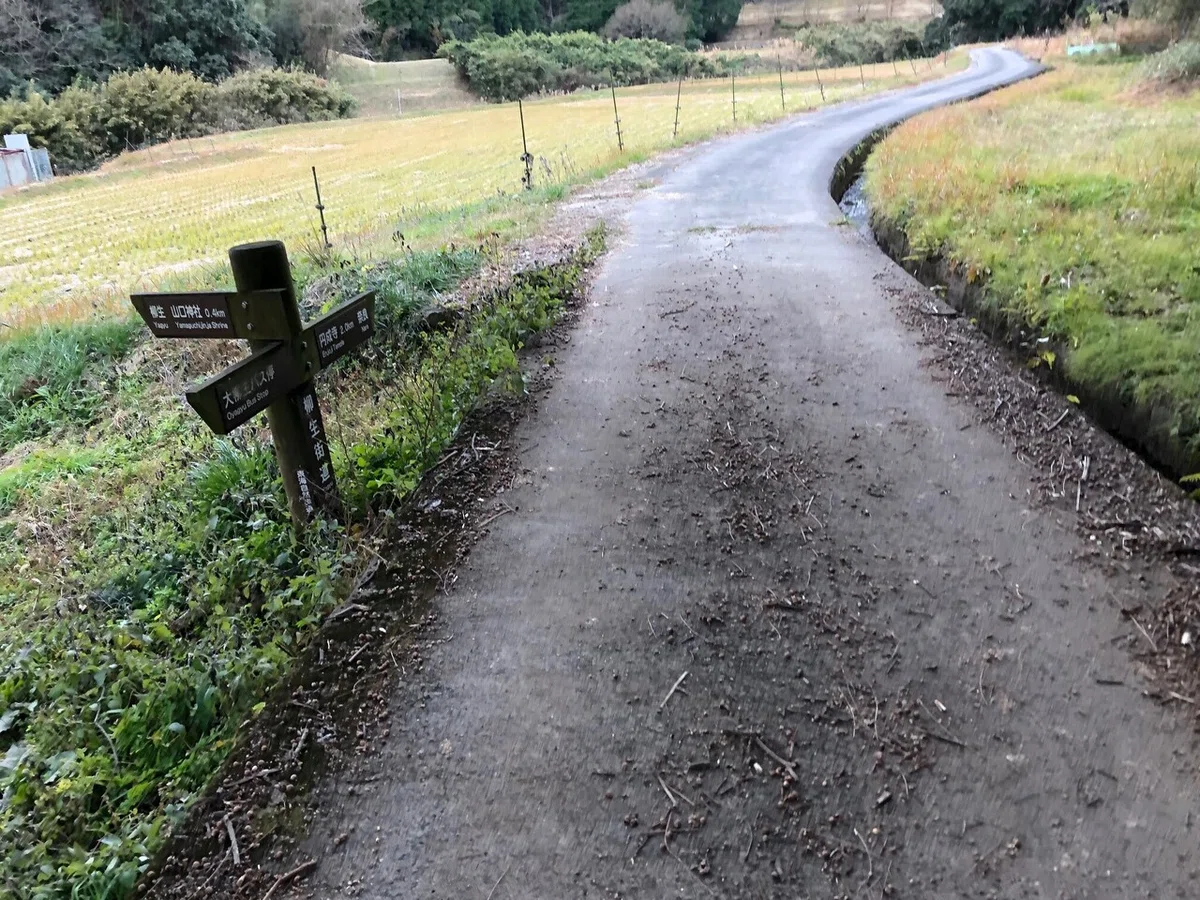 切り返しからの道_柳生街道