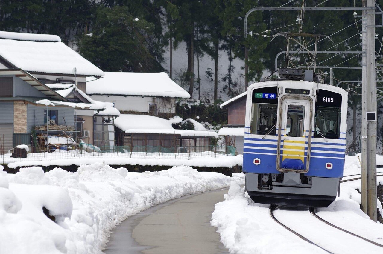 さつえいきろく えちぜん鉄道・福井鉄道(2021.12.29)｜けーえすわんの落書き帳