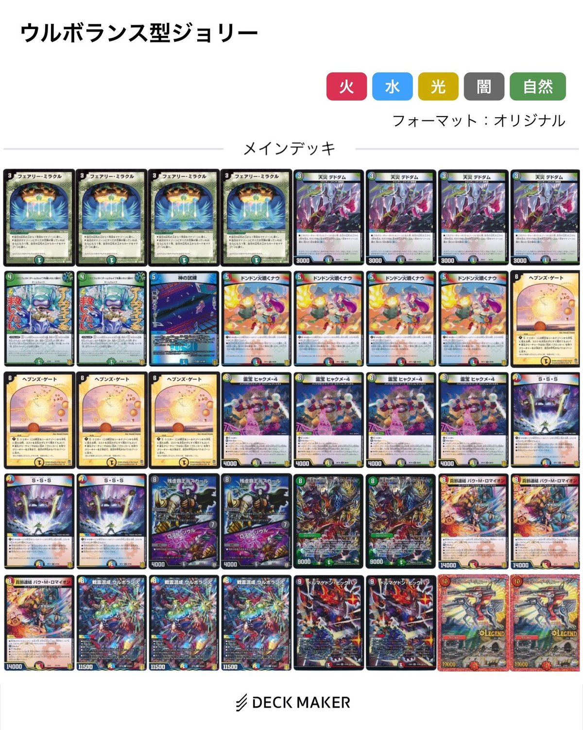 ウルボランスが強い】オリジナル型5Cジョリー【全文無料】｜デラ