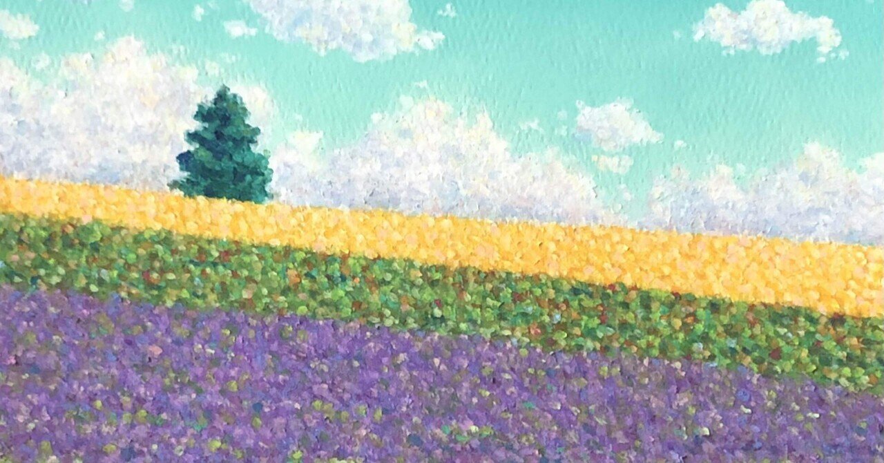 絵が出来るまで(オイルパステル)｜keitapastel(辻 恵太)