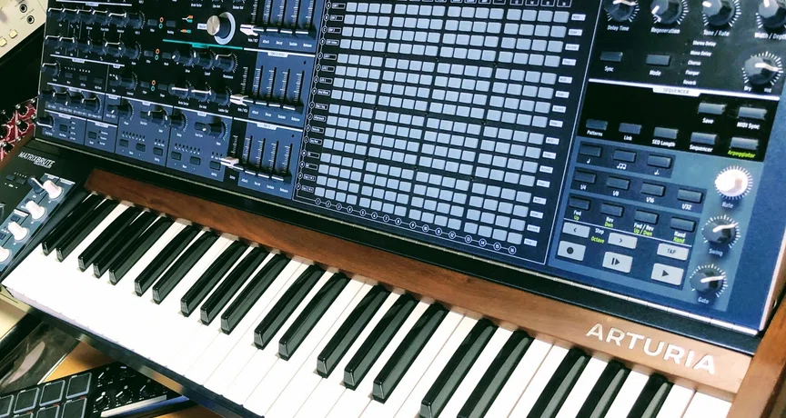 Arturia MatrixBrute +windsynth｜Windsynth workbook｜note