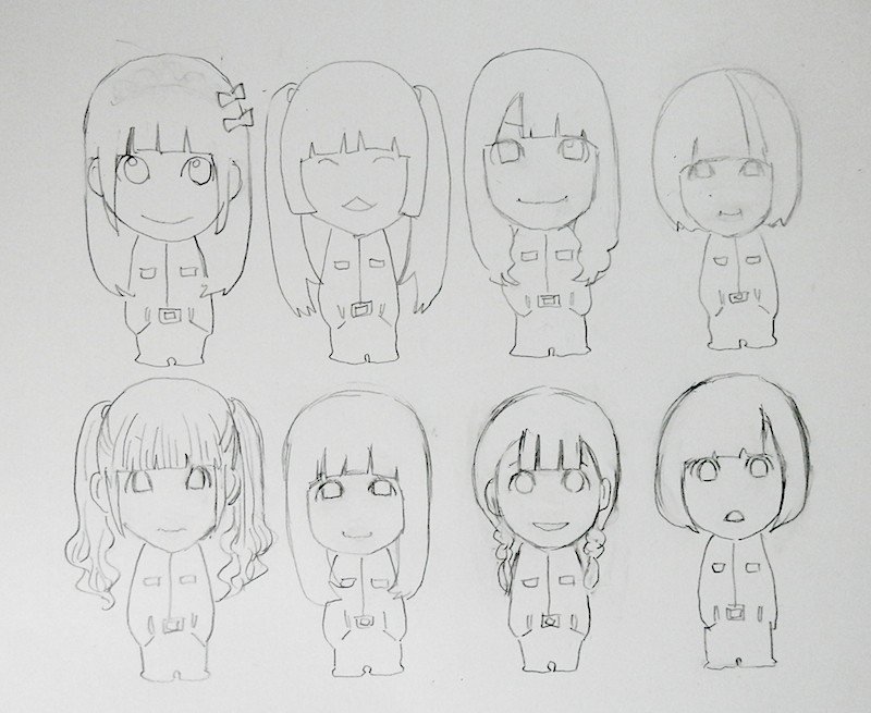 ゆるめるモ デフォルメ絵 若狭たけし 漫画家 Note ゆるめるモ デフォルメ絵 若狭たけし 漫画家 Note