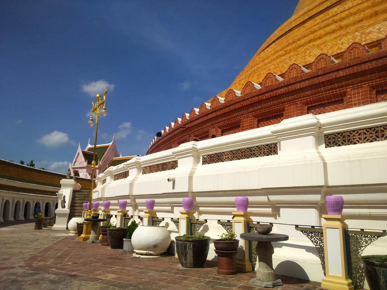 東南アジアの風景 (33) タイ｜ナコンパトムの世界一高い仏塔｜Katy