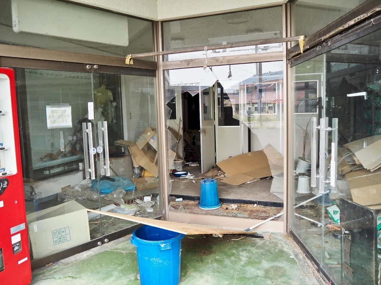 18年5月福島 廃墟の町 鈴木邦弘 Note