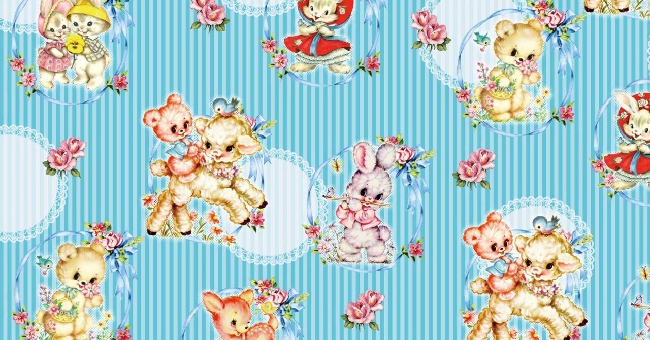 うさぎcafeレトロアニマル部 西川リナ イラスト 手帳クリエーター Note