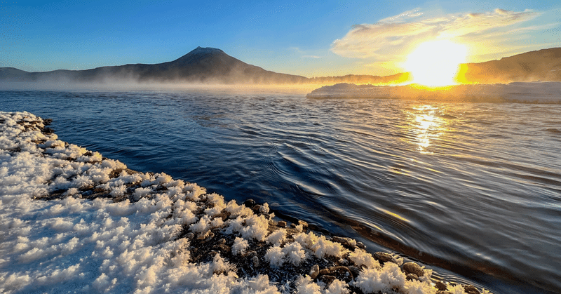 2022年元旦の阿寒湖は絶景でした！