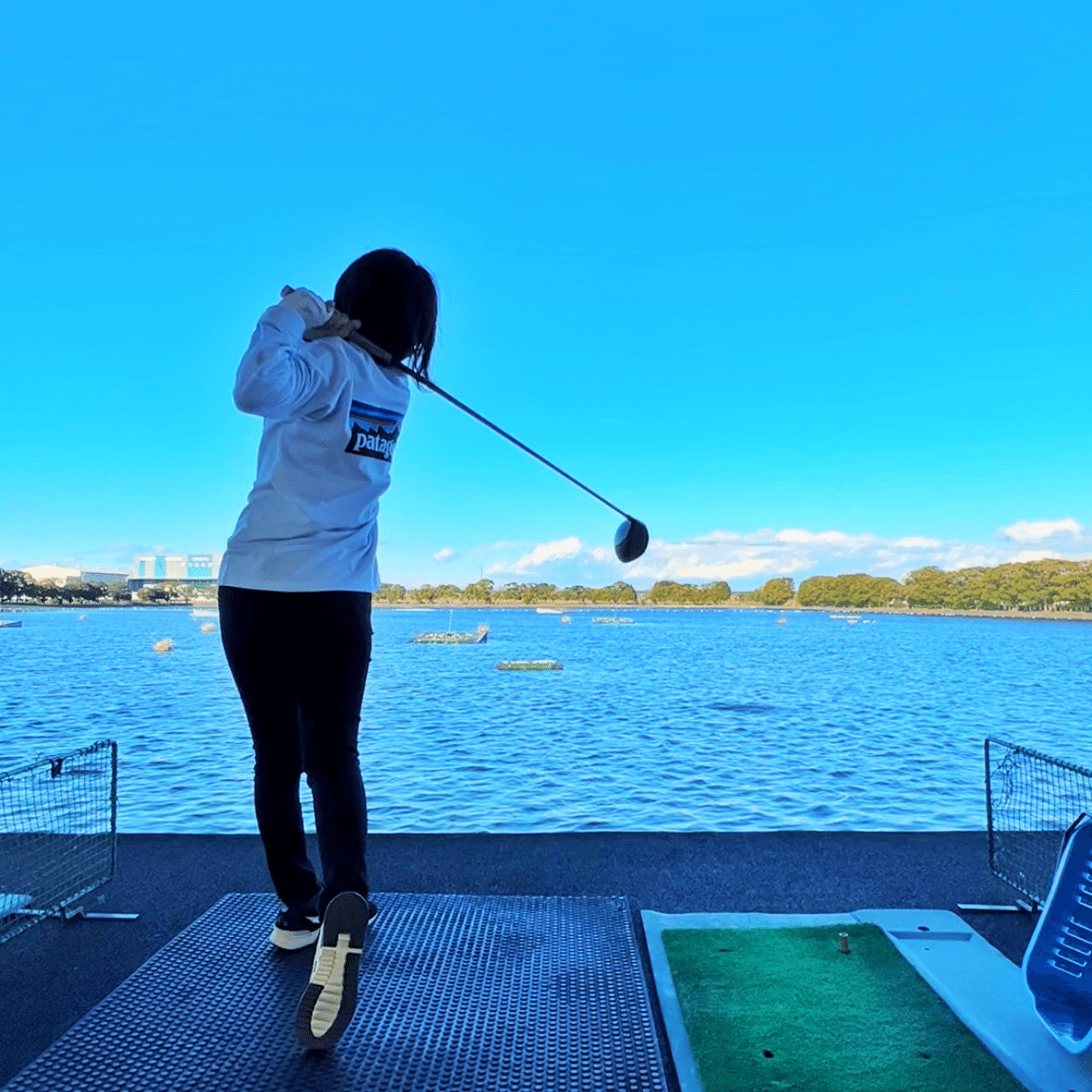爽快感絶大のゴルフ練習場】に行ってきました🏌️‍♀️｜SAKI🏌️‍♀️ゴルフ女子