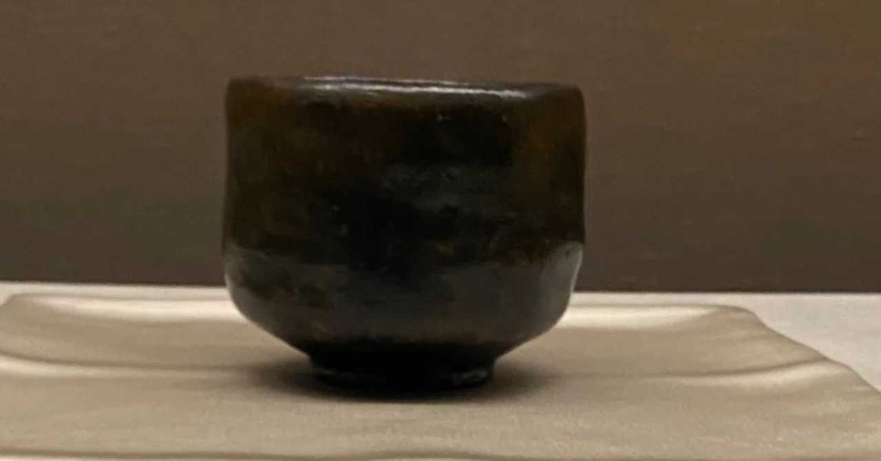 長次郎 黒楽茶碗 銘 末広｜カゲロウノヨル