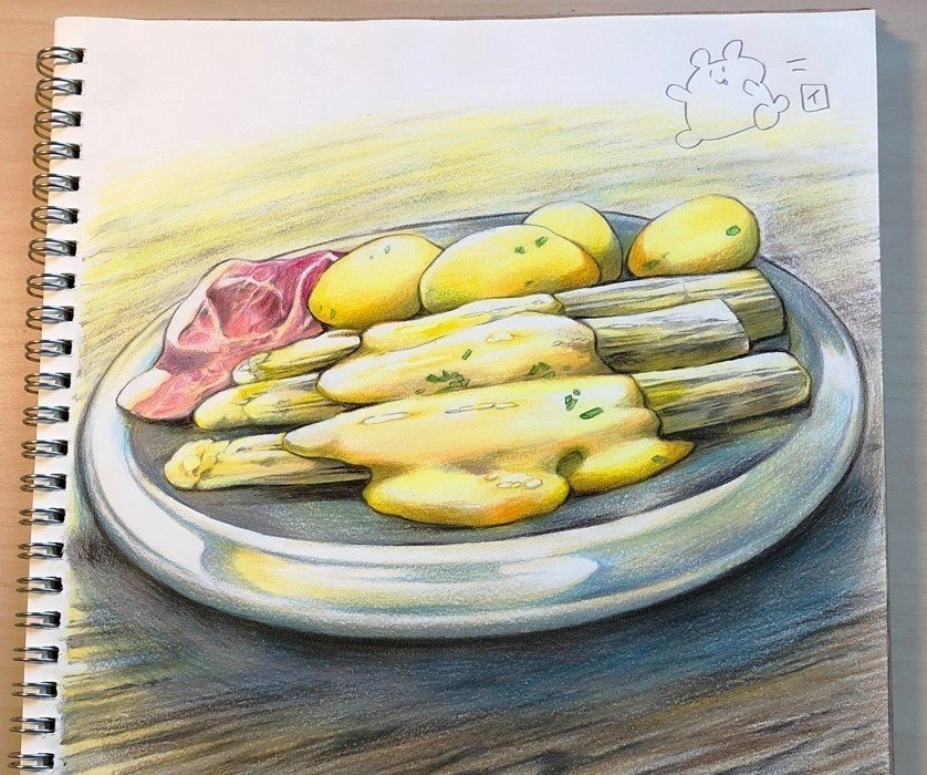 シュパーゲル イラストメイキング付き イタナカ Note