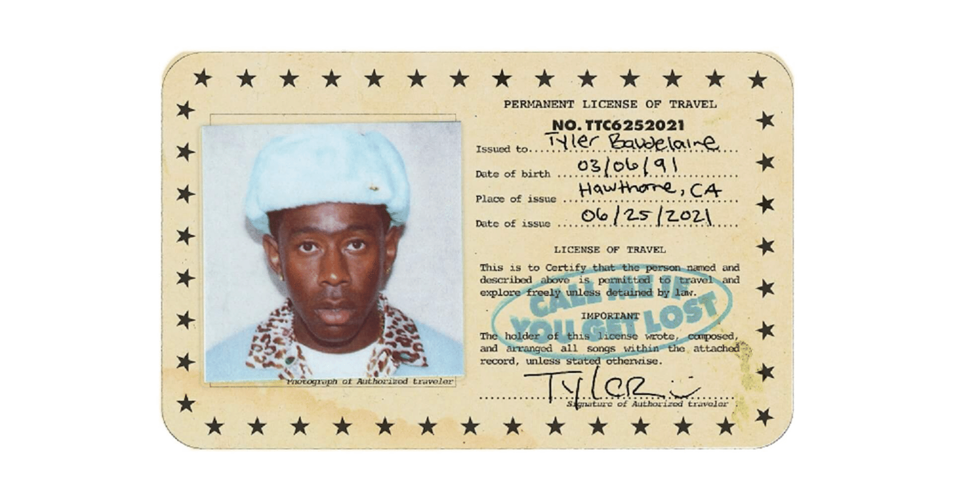 Tyler The Creator / Call Me If You Get Lost（2021、US