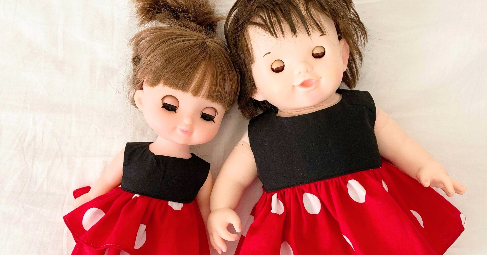 ぽぽちゃんサイズ 身頃一枚で簡単ワンピースの型紙 Nahoppe Handmade Note