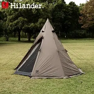 ワンポールテントのデットスペース問題を解決したHilanderのA型