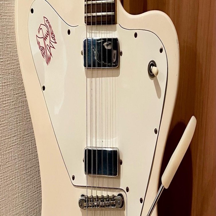 ビンテージギターよもやま話 gibson firebird V reverse 1966 polaris