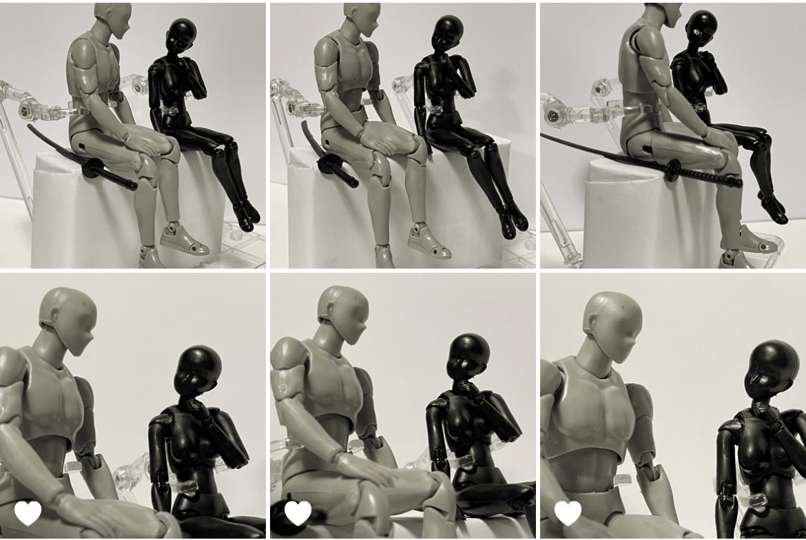 デッサン人形の写真をトレスしてみた話 コニシユカ Note デッサン人形の写真をトレスしてみた話 コニシユカ Note