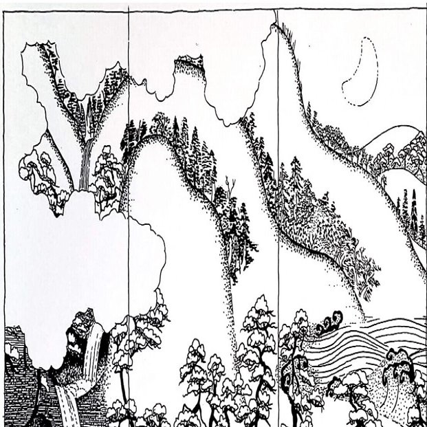 作者不詳/山水人物図/山水図/人物図/掛軸/名家伝来/AC-416 作者不詳/山水人物図/山水図/人物図/掛軸/名家伝来/AC-416