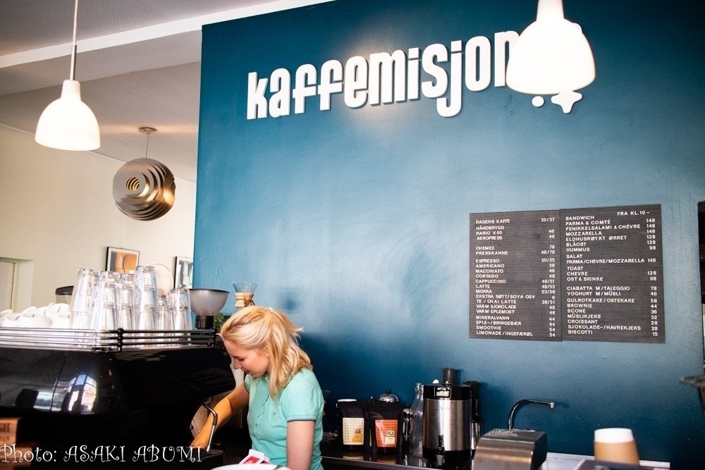 ベルゲンでおすすめのカフェ Kaffemisjonen 北欧ジャーナリスト あぶみあさき 7言語目を勉強する人の考え方 How To Learn Nordic Languages Asaki Abumi Note