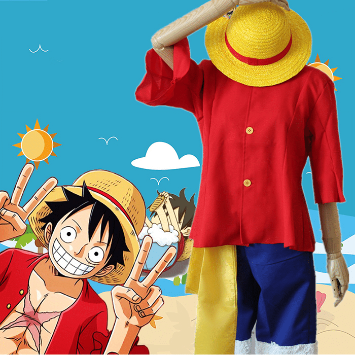 ワンピース One Piece モンキー D ルフィ 二年後 コスプレ衣装 Topcosp Note