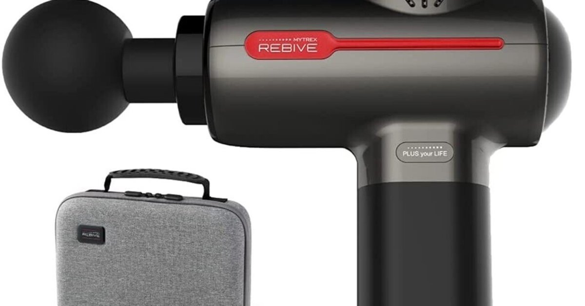 MYTREX REBIVE マッサージガン用収納ケース グレー REBIVE マッサージ