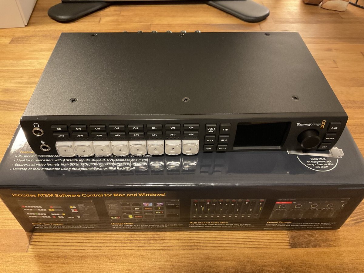 ATEM Television Studio HD をDC化した記録|VideoVillageInc. ATEM Television Studio HD をDC化した記録|VideoVillageInc.